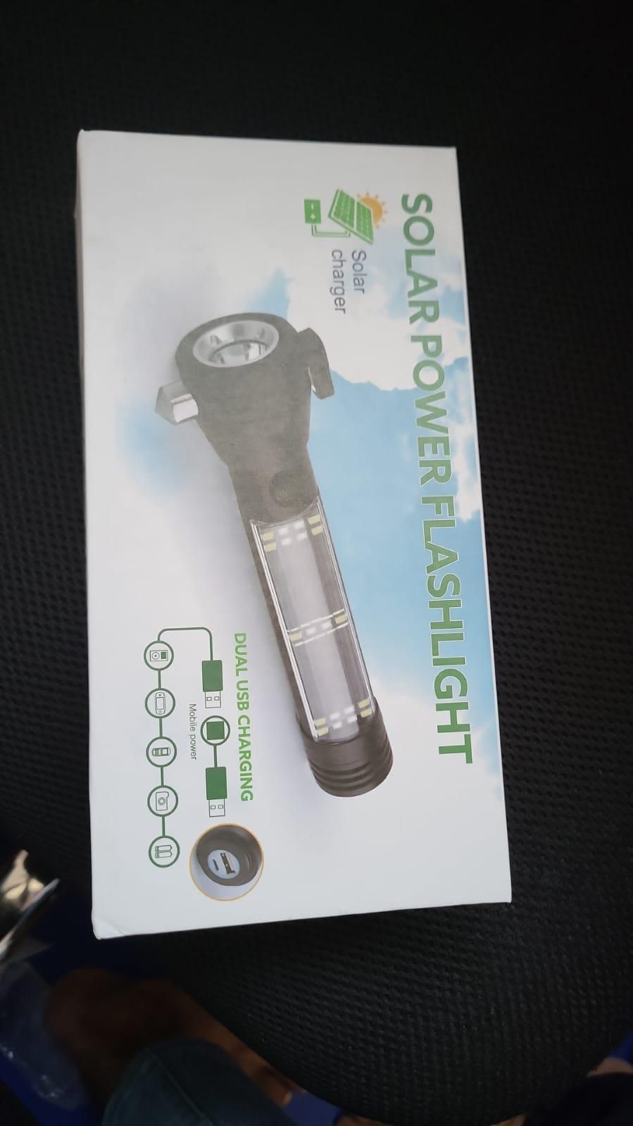 Solar Power Flashlight